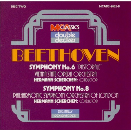 BEETHOVEN - Scherchen - Symphonie n°6 op.68 'Pastorale'